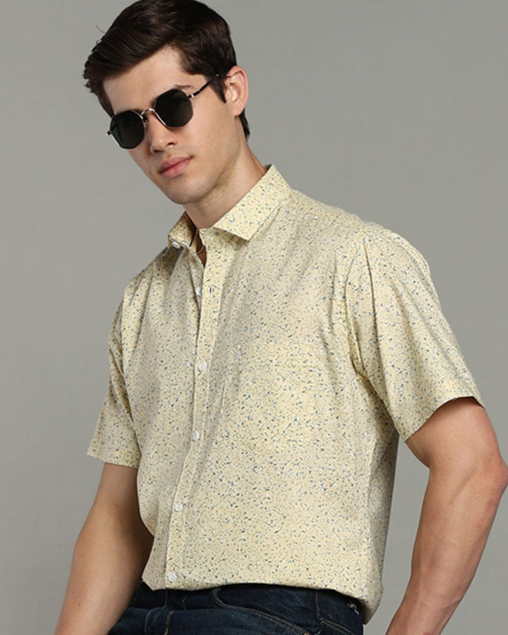 Cheesy Yellow Print -Half-Stain Proof