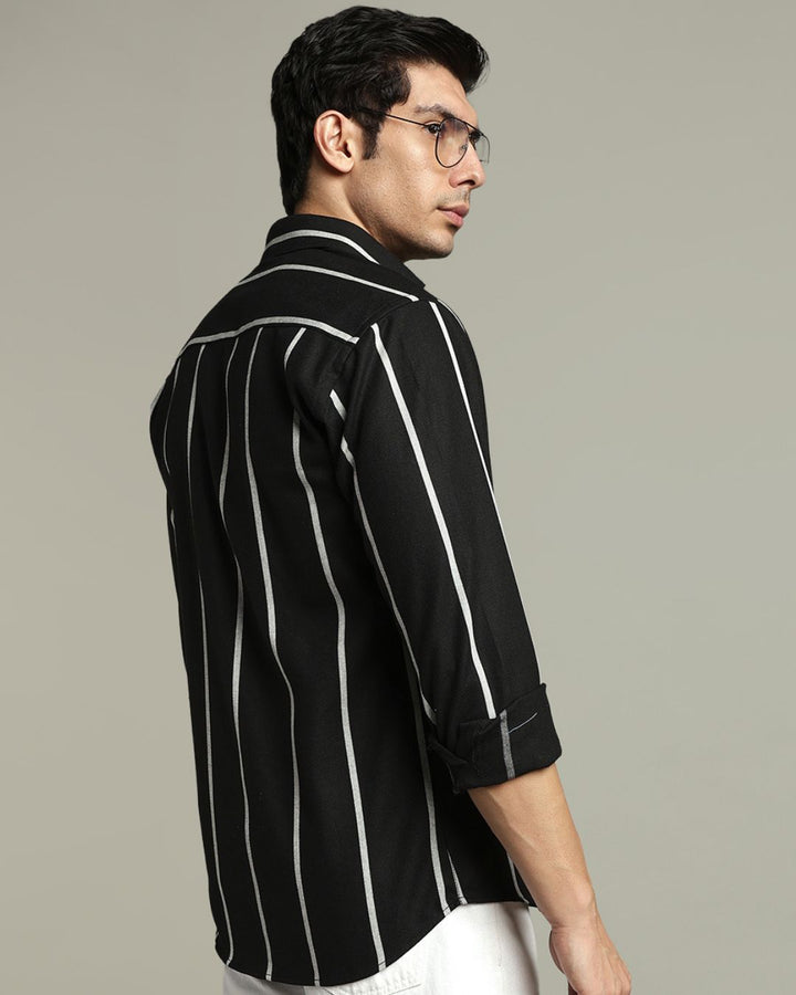 Black Stripes  -Full-Stain Proof