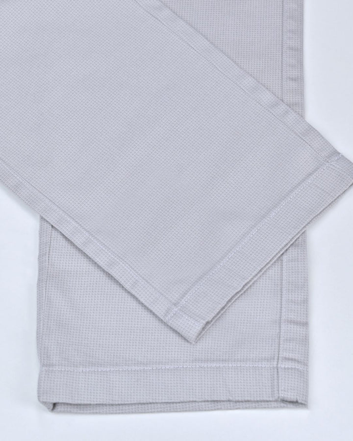 Lite Grey Ace Printed - 2 way stretch - COTTON PANT
