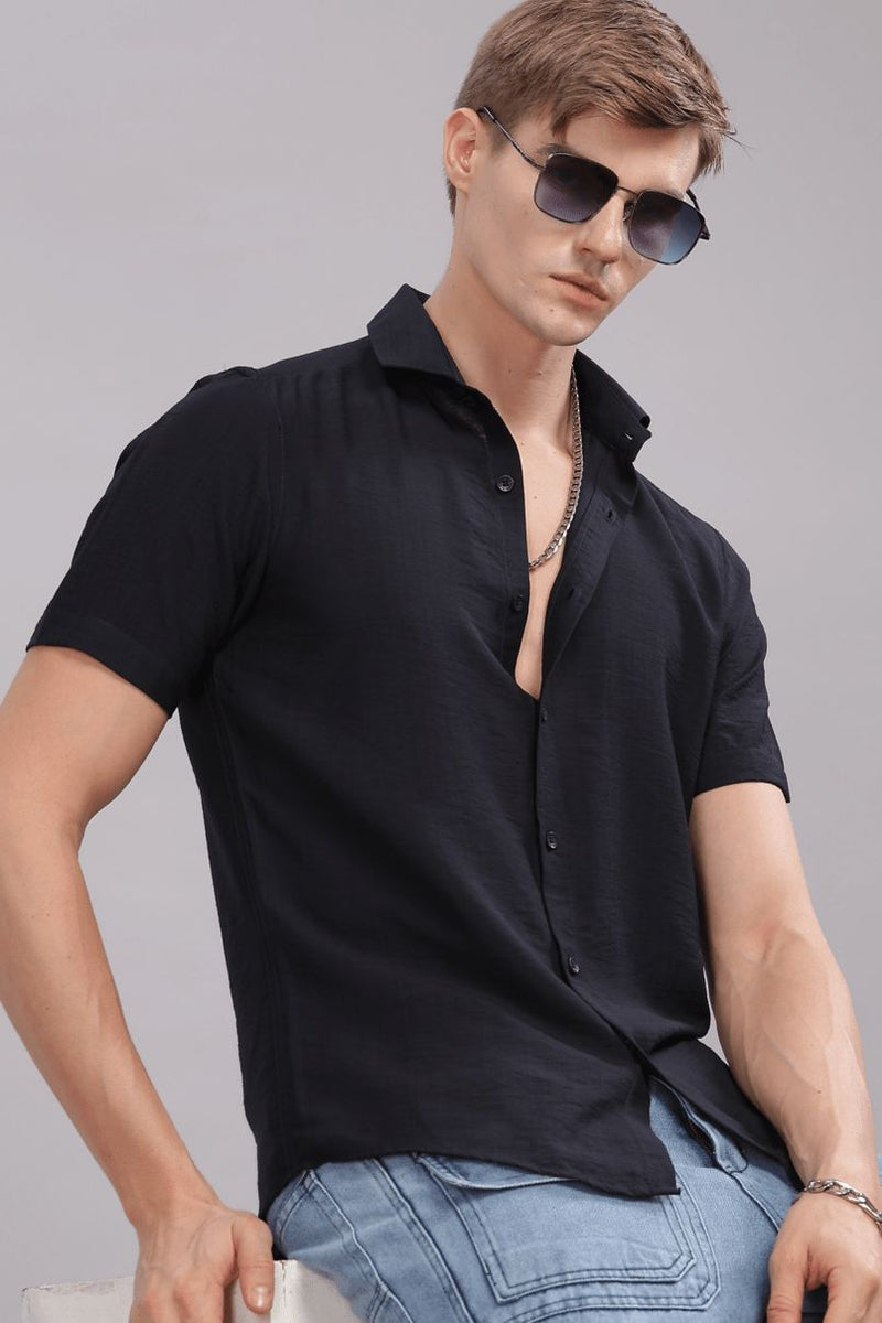 Black - Half Sleeve - Airlite Shirt