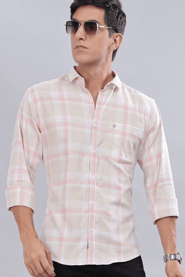 Pink & White Checks - Full-Stain Proof