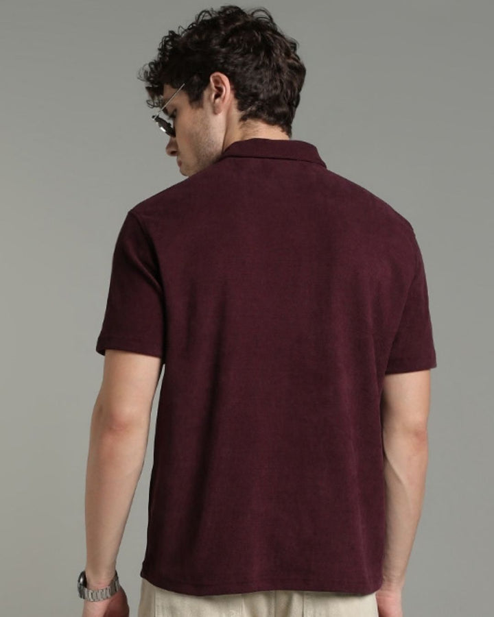 Dark Wine - Polo Tshirt