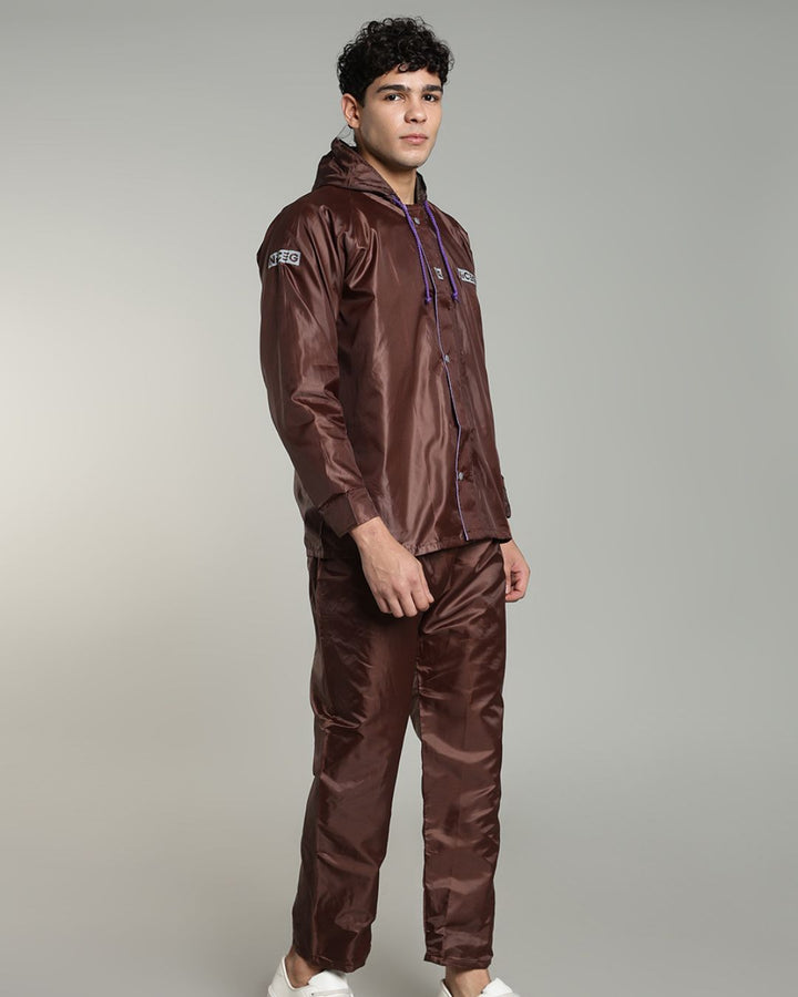 NG Brown - Rain Jacket with Pant