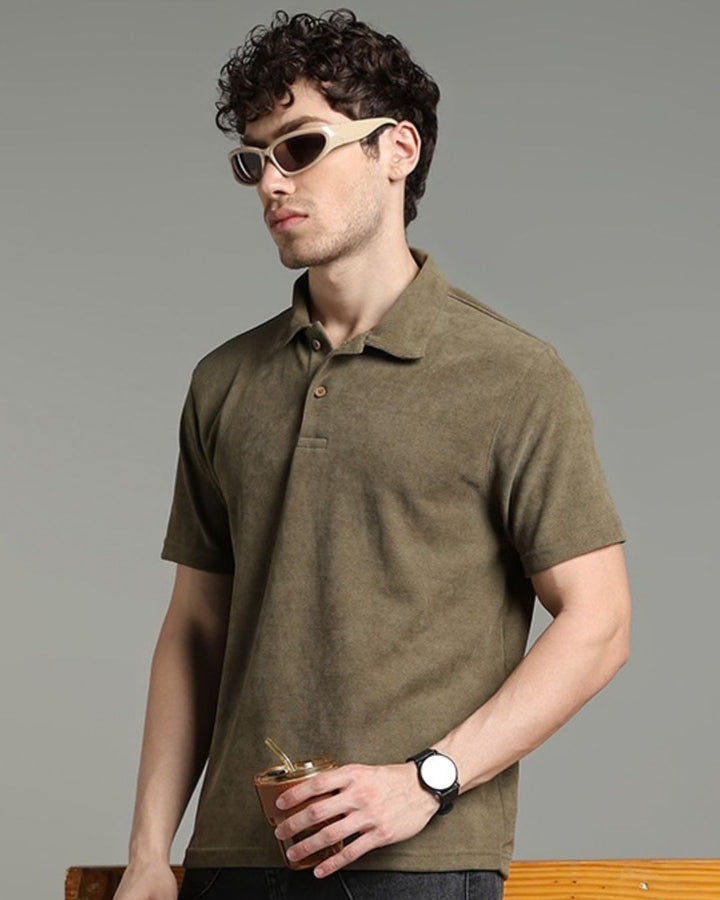 Olive Green - Polo Tshirt