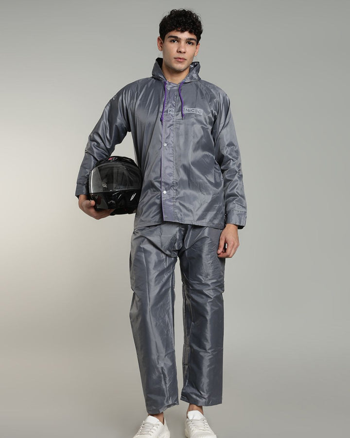 NG Grey - Rain Jacket with Pant
