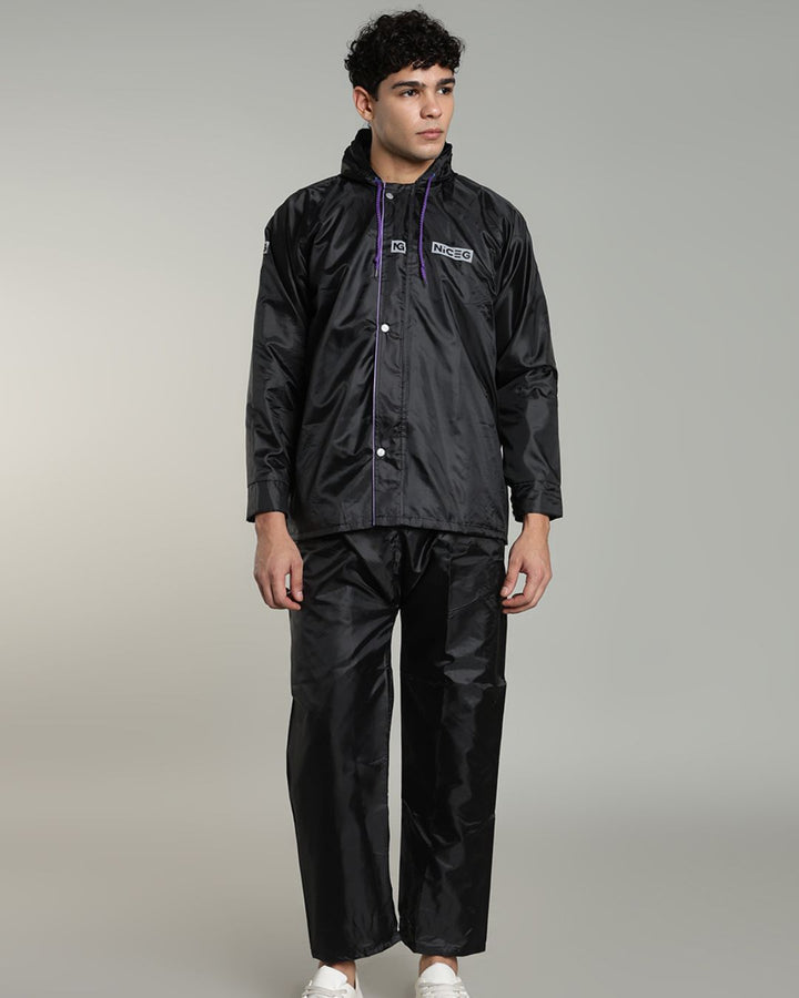 NG Black - Rain Jacket with Pant