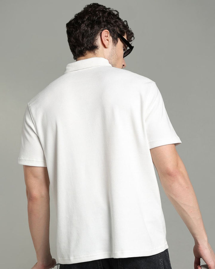 Pure White - Polo Tshirt