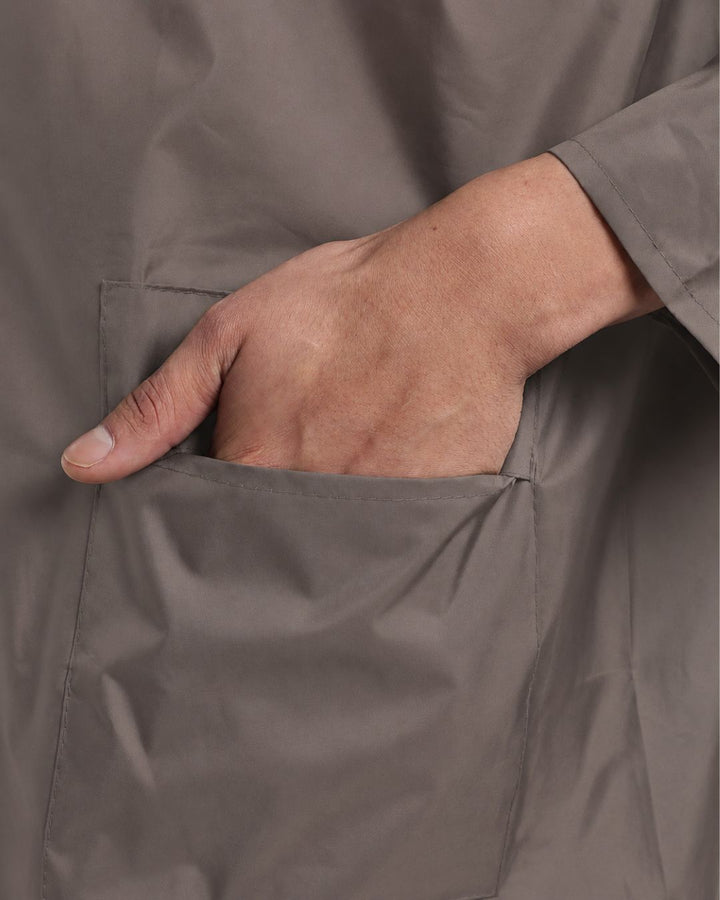 Biscuit Brown - Poncho Rain Jacket (Pant Not Included)