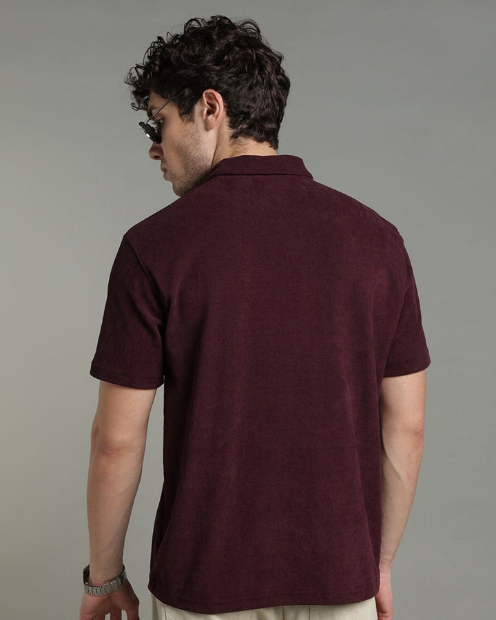 Dark Wine - Polo Tshirt