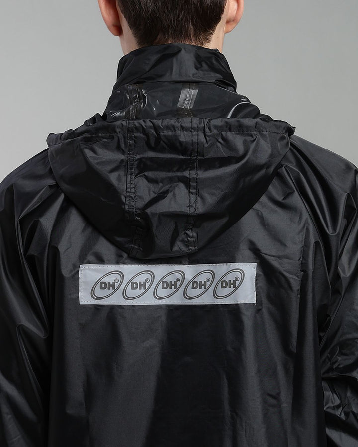 Sparker Black with Radium - Rain Jacket with Pant