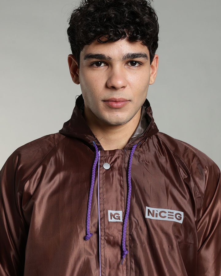 NG Brown - Rain Jacket with Pant