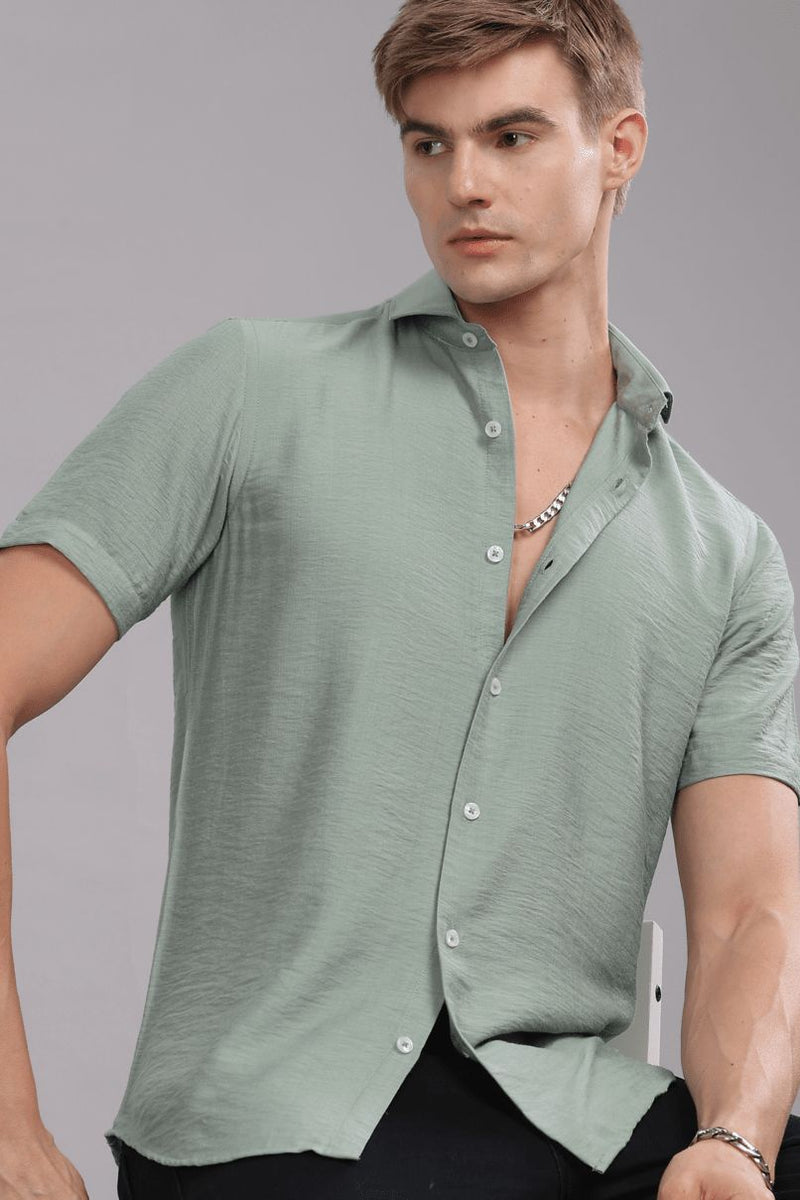 Lite Olive - Half Sleeve - Airlite Shirt