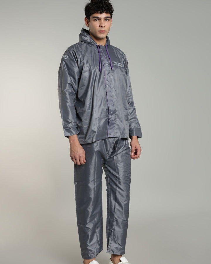 NG Grey - Rain Jacket with Pant