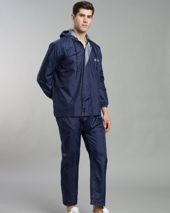 SNS Classic Navy - Rain Jacket with Pant