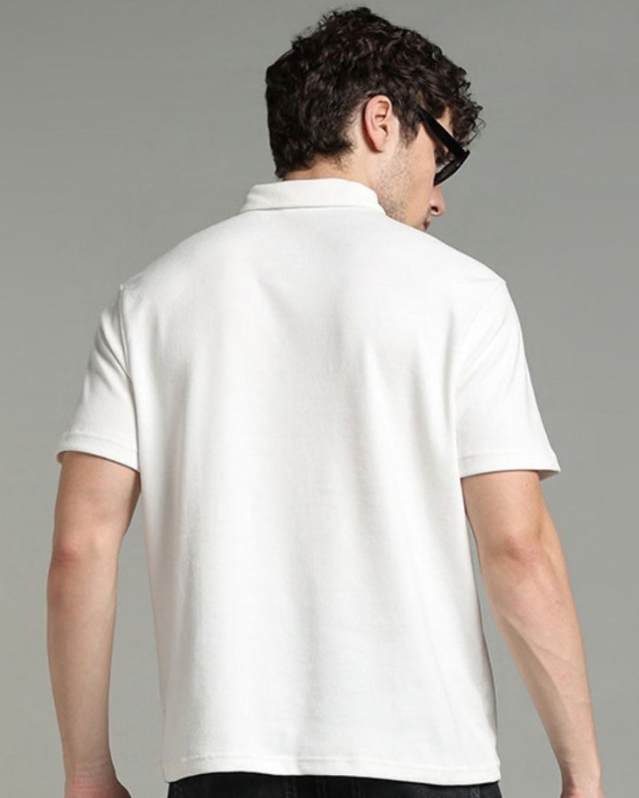 Pure White - Polo Tshirt