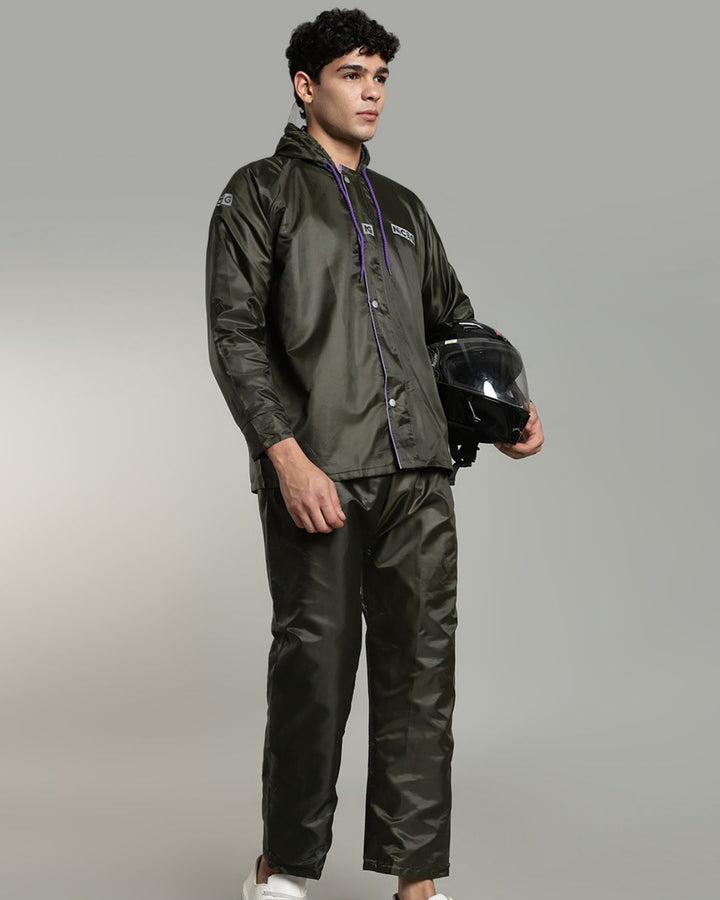 NG Olive - Rain Jacket with Pant