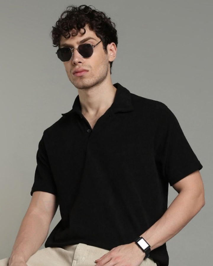 Black - Polo Tshirt