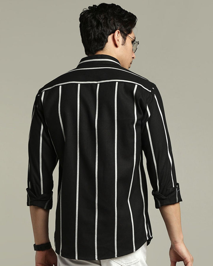 Black Stripes  -Full-Stain Proof