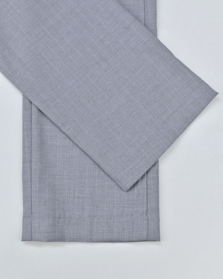 Silver Grey Stripes - Wrinkle free Formal Pant