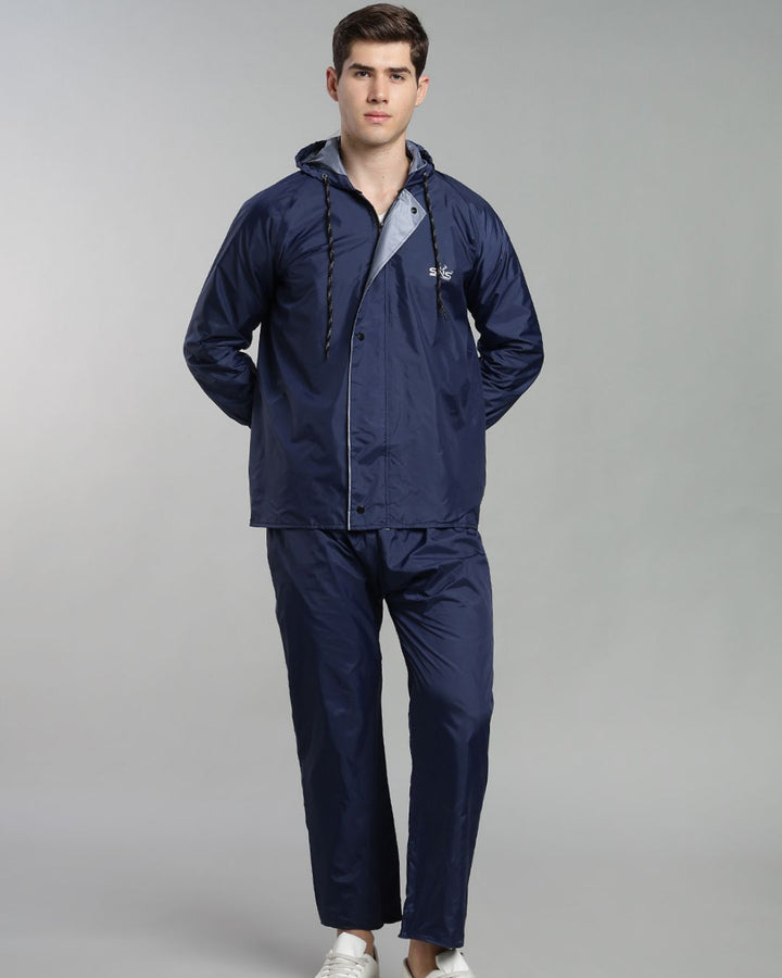 SNS Classic Navy - Rain Jacket with Pant