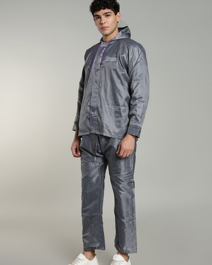 NG Grey - Rain Jacket with Pant