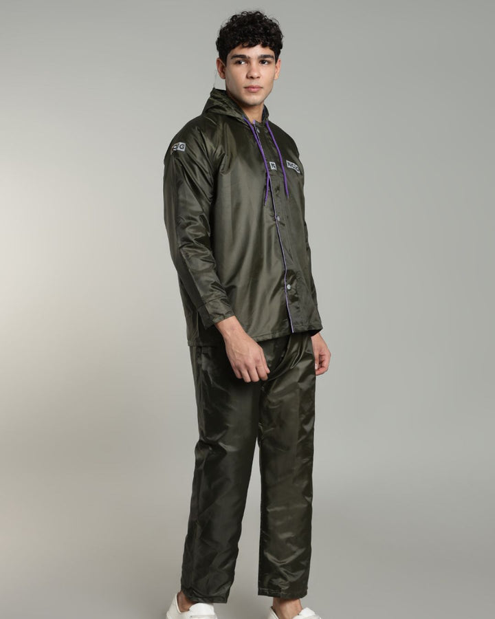 NG Olive - Rain Jacket with Pant