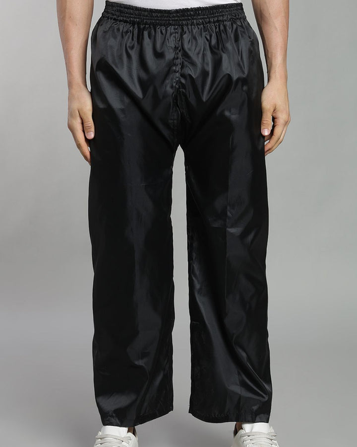 NASA Black with Blue - Rain Jacket with Pant