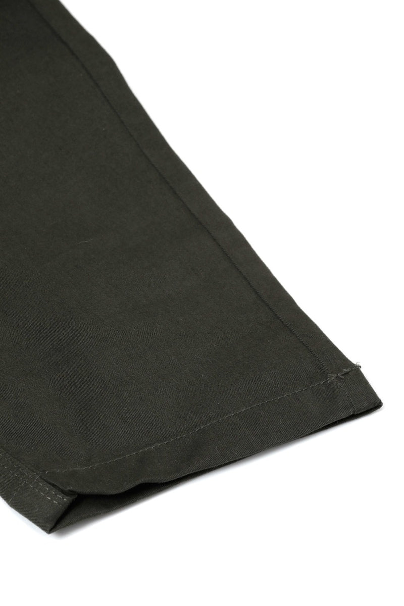 Dark Green - 2 way stretch - COTTON PANT