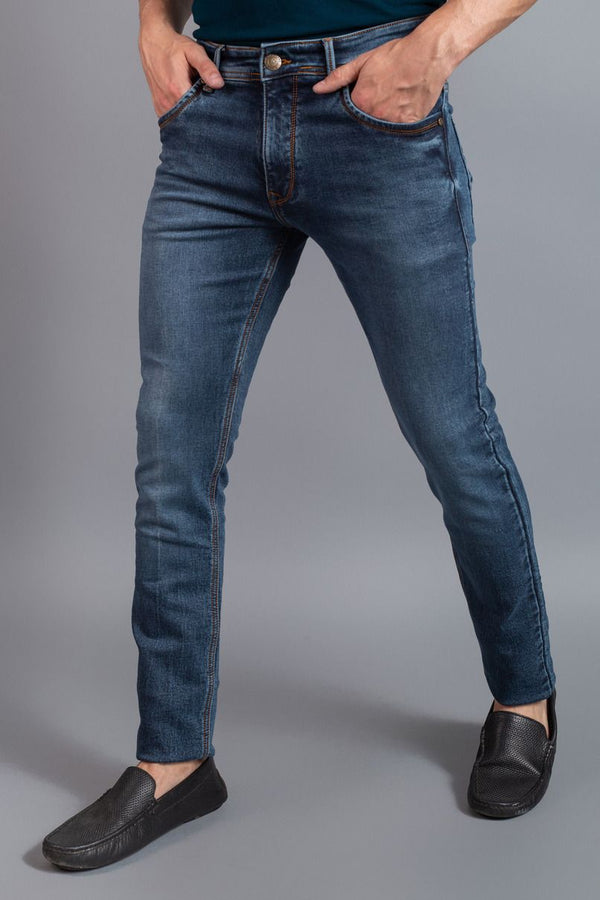 Metal Blue - Denim Jeans - Stain Proof