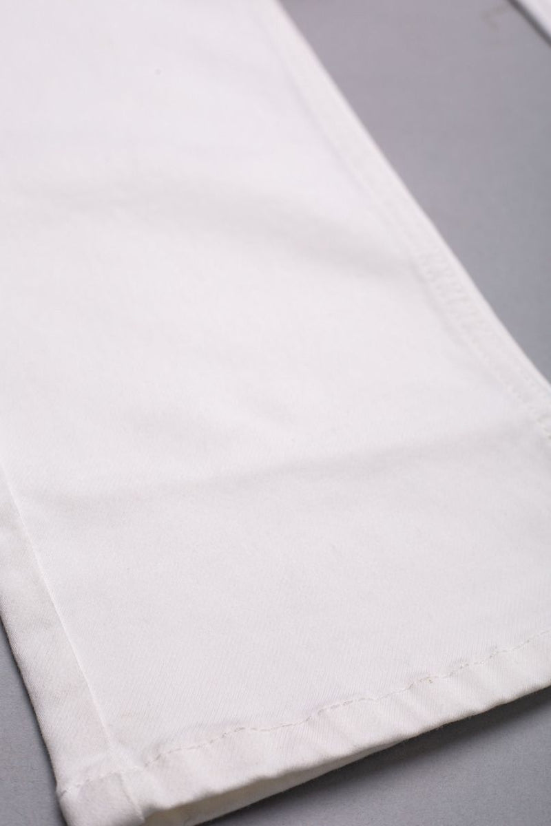 Pure White - Denim Jeans - Stain Proof