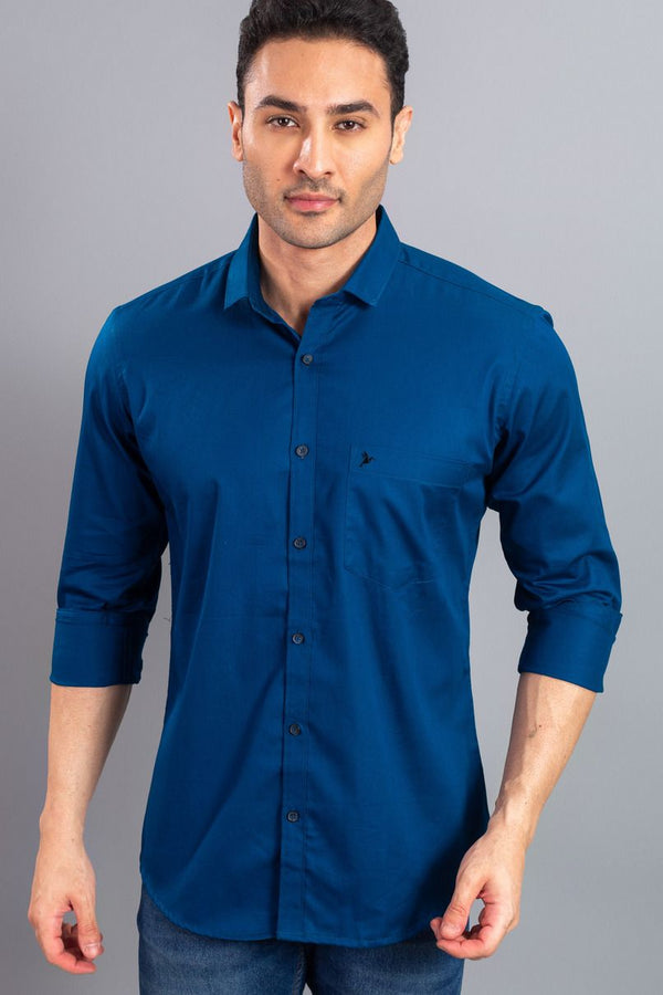 Solid Color Shirts – Blue Island