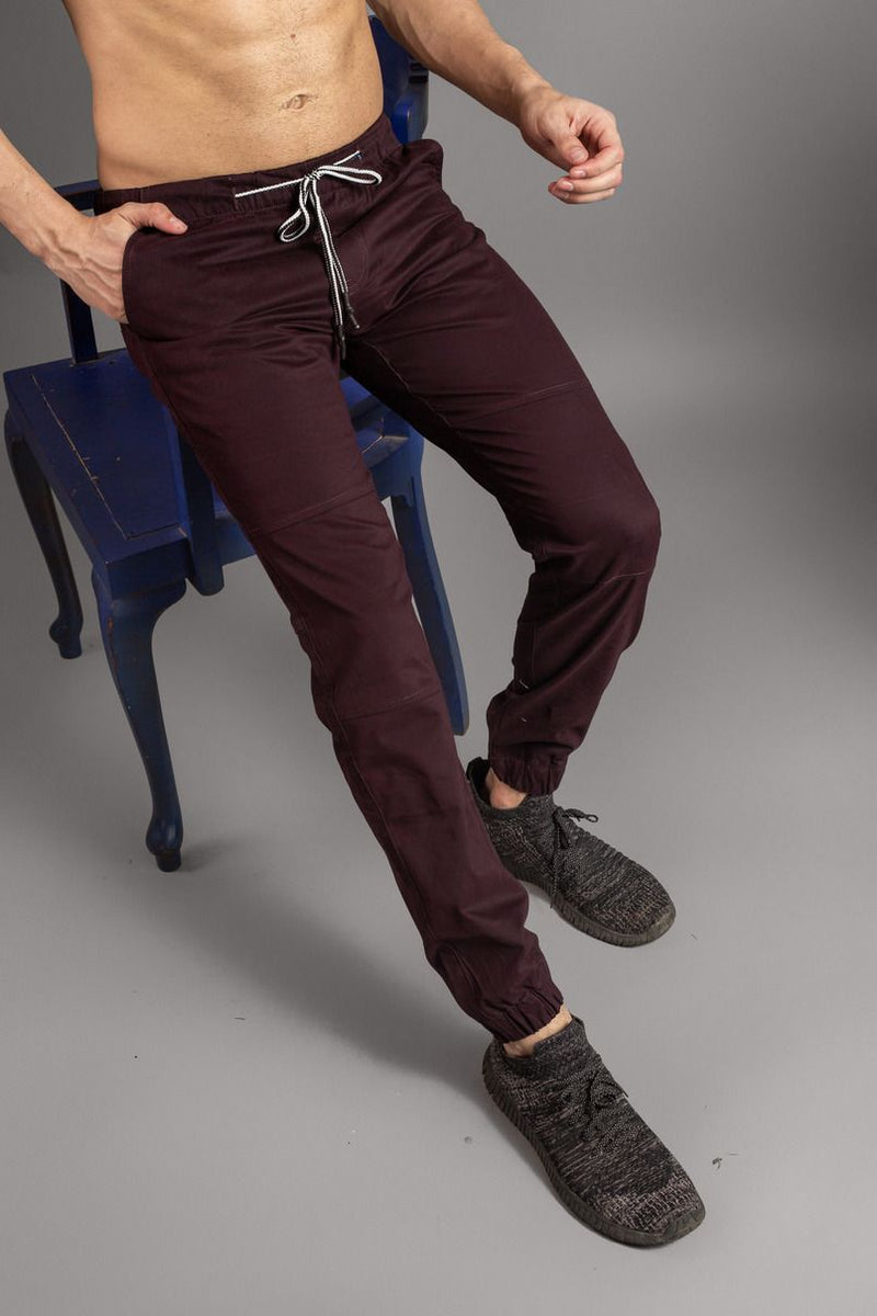 Dark Wine Joggers