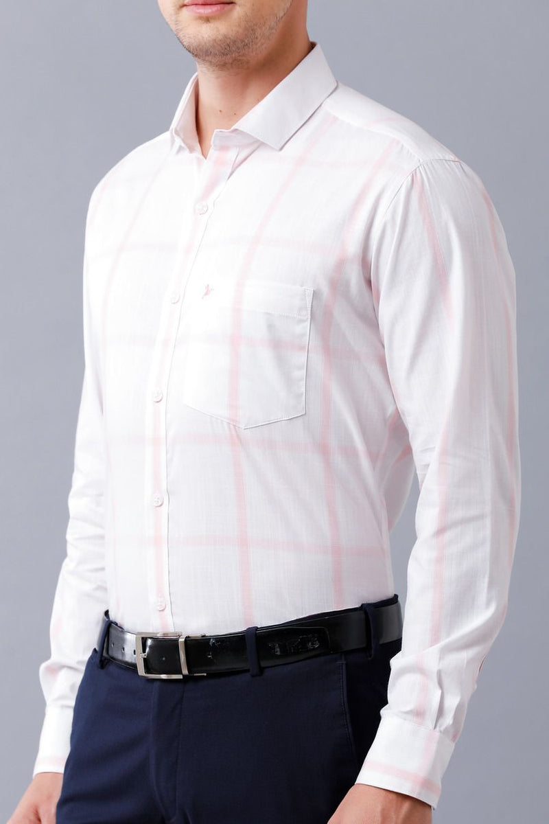 Pink Large Checks - Full-Stain Proof