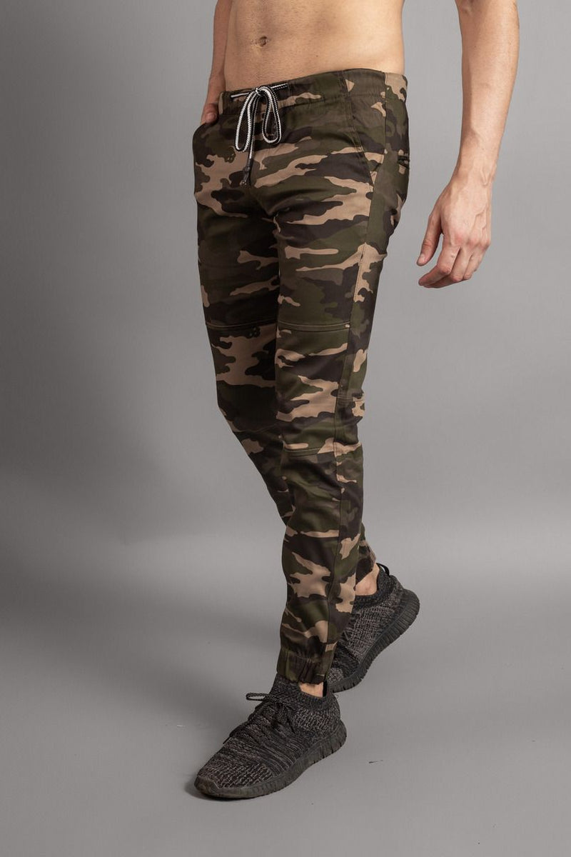 Jungle Green Camouflage Joggers