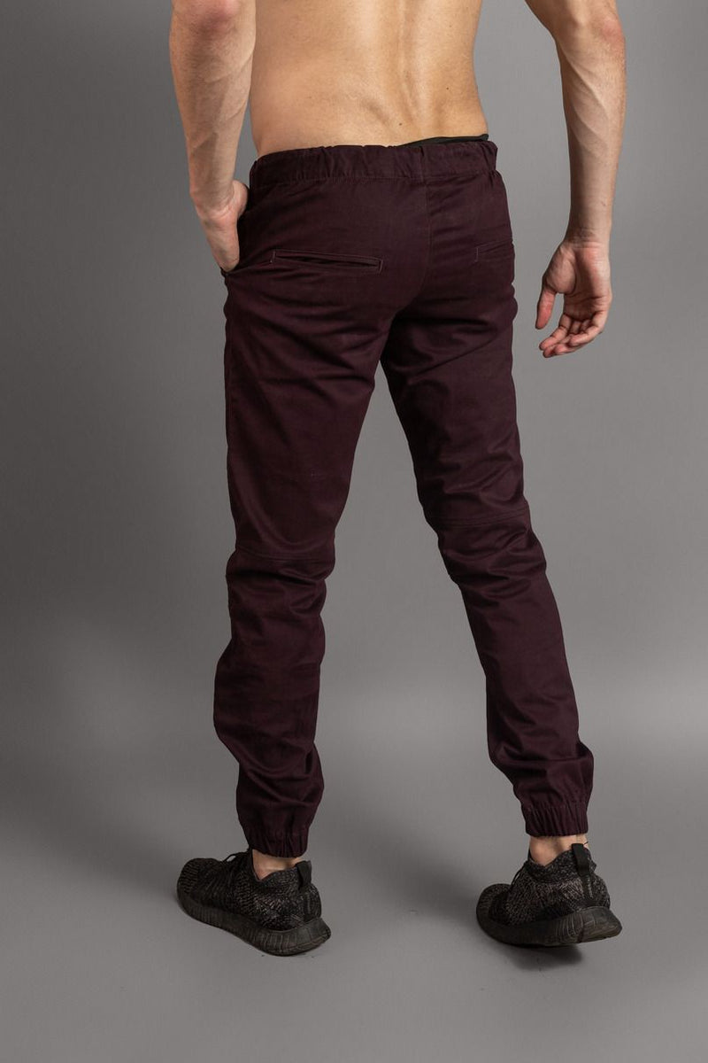 Dark Wine Joggers