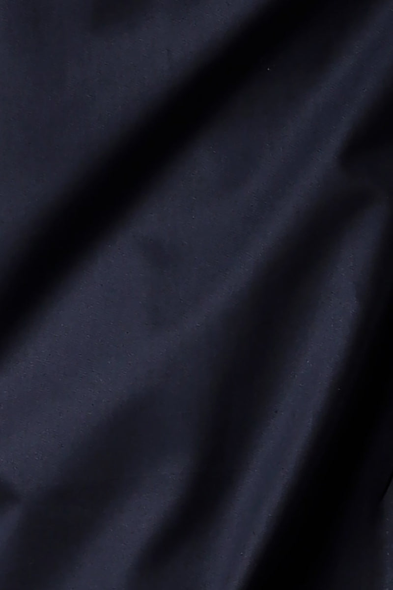 Royal Black Solid - Half Sleeve - Stain Proof